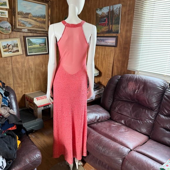 le chateau Dresses & Skirts - Le Chateau Fully Beaded Formal Dress